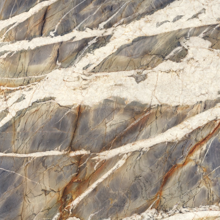 Graniti Fiandre Marmi Maximum Blue Tempest polerowana 75x75 cm gr. 6 mm